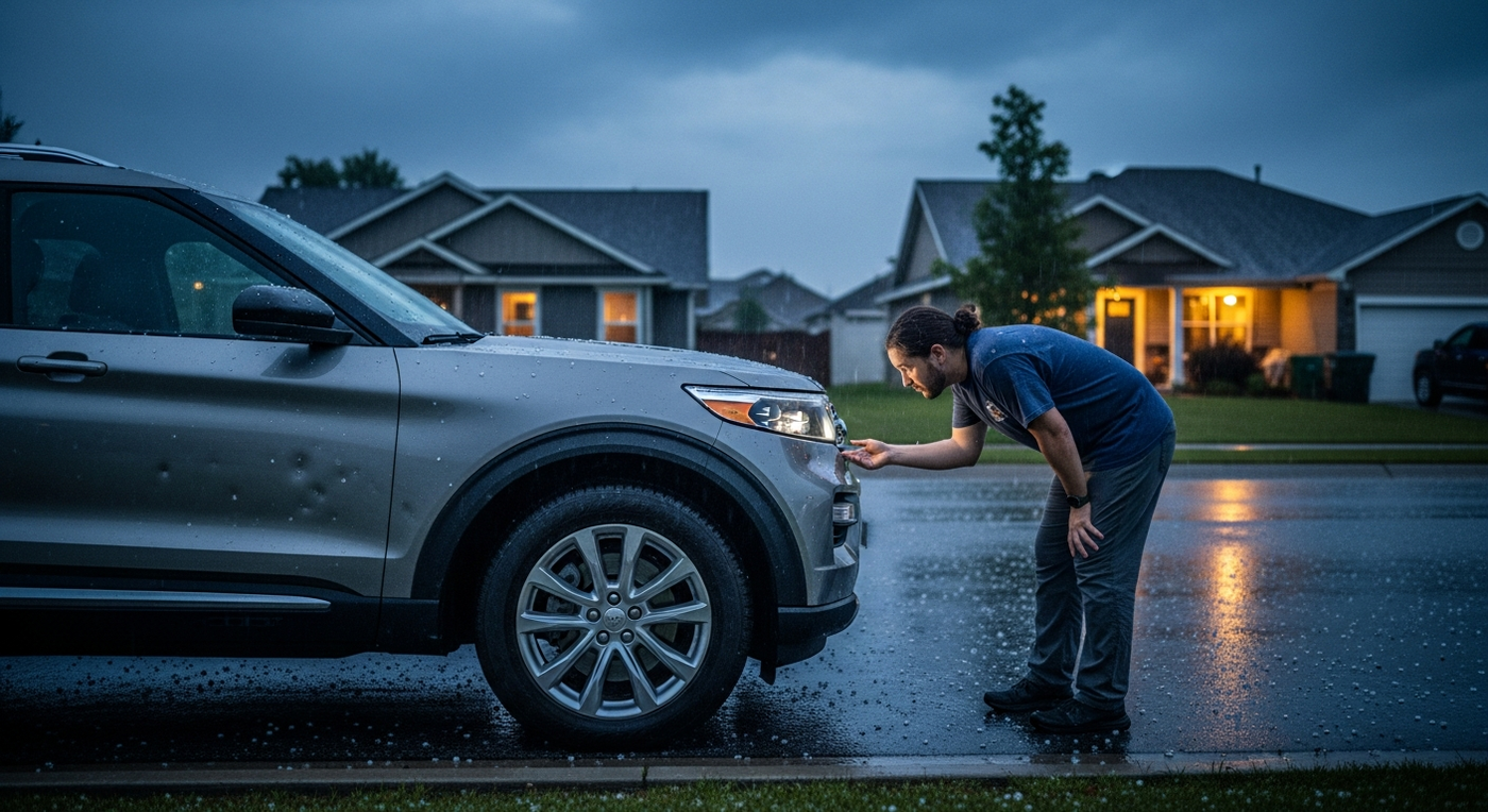 The $2,800 Dent: When Filing a Hail Claim on Your Mid-Size SUV Costs More Than Paying Cash