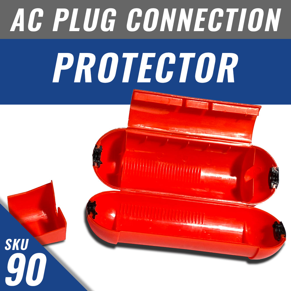 AC plug connection protector