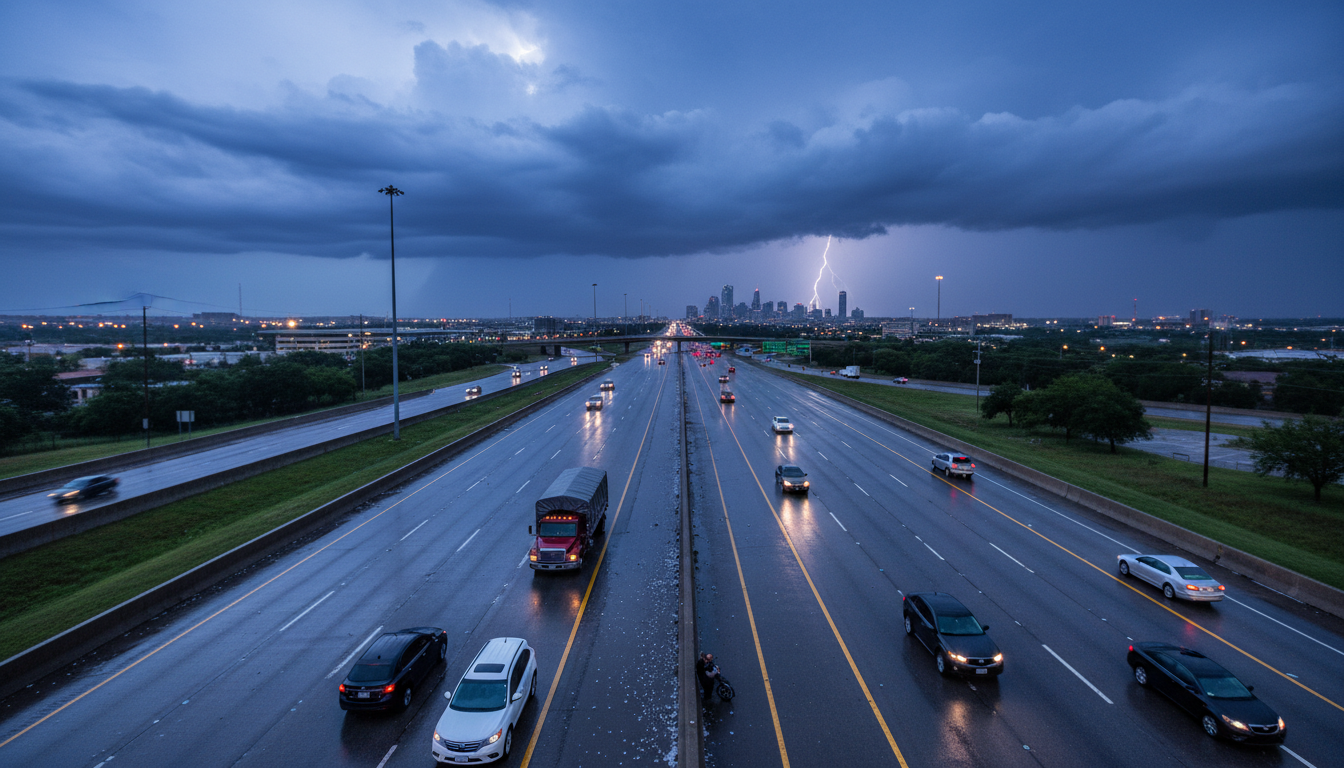 The I-35 Hail Corridor: Why America's Most Storm-Battered Interstate Runs From Laredo to Duluth
