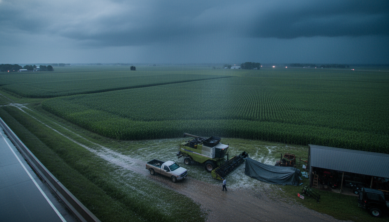 The Billion-Dollar Hailstorm You Never Heard About: Why Crop Damage Affects Your Car Insurance