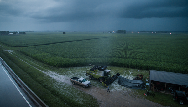 The Billion-Dollar Hailstorm You Never Heard About: Why Crop Damage Affects Your Car Insurance