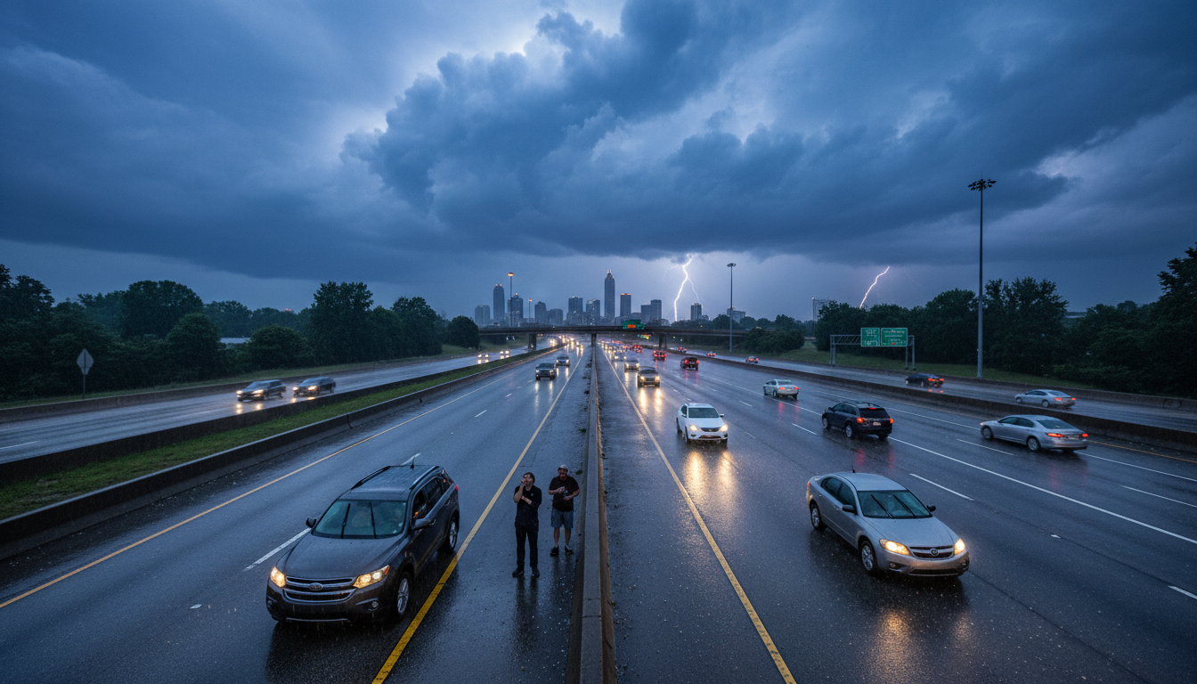 The Hail Belt Nobody Warned You About: Why Georgia's Spring Supercells Catch Drivers Off Guard