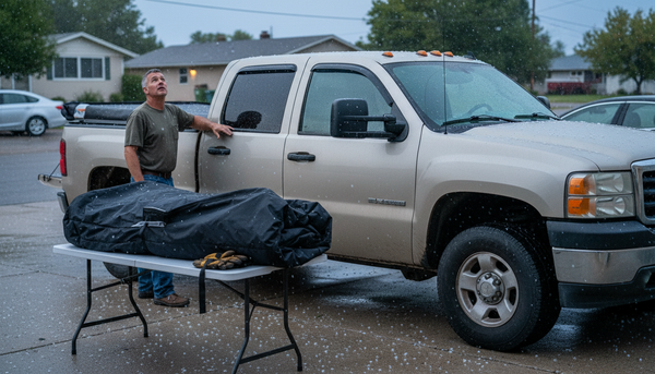 Your Tonneau Cover Won't Save You: Why Most Truck Hail Protection Misses the Point