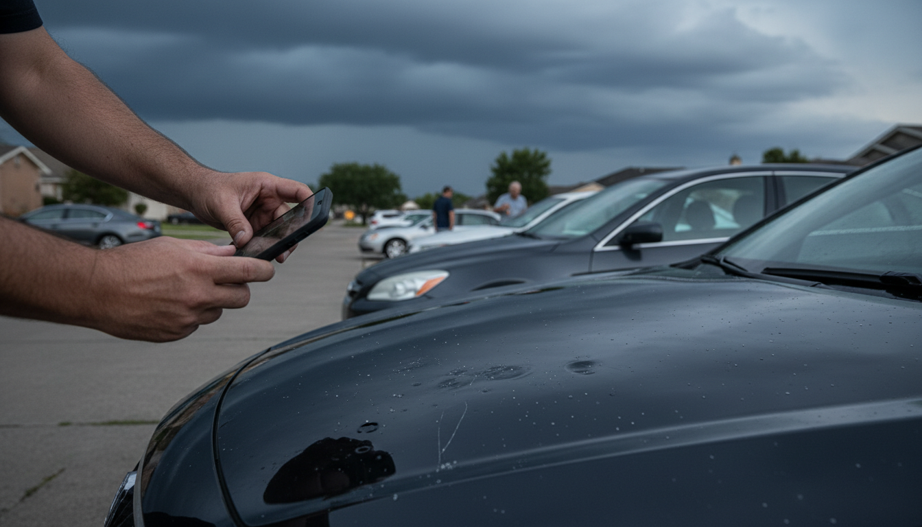 What to Do in the First 48 Hours After Hail Hits Your Car
