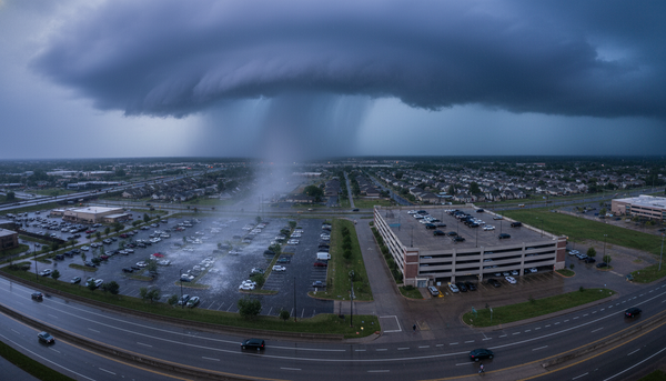 The Hail Swath: Why Damage Corridors Are Narrow and How Understanding Them Changes Your Parking Strategy
