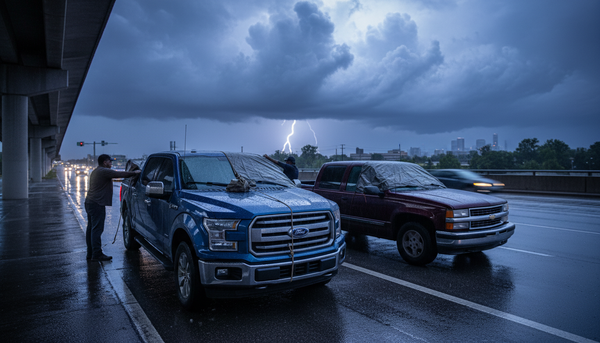 Your F-150's Aluminum Body Makes Hail Damage 40% More Expensive to Fix Than a Steel Silverado