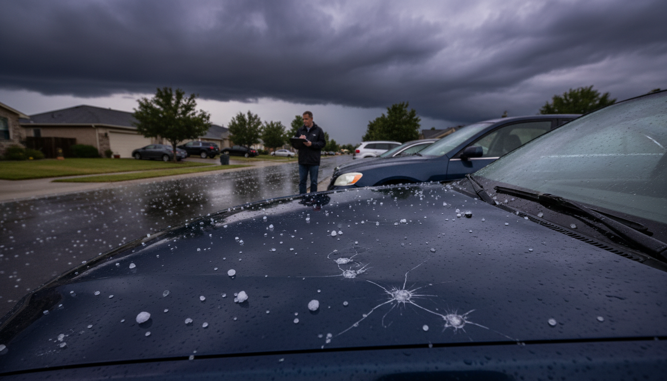 Hail and Your Car's Paint: Why Clear Coat Fails, How UV Exposure Accelerates Damage, and When PDR Won't Save It