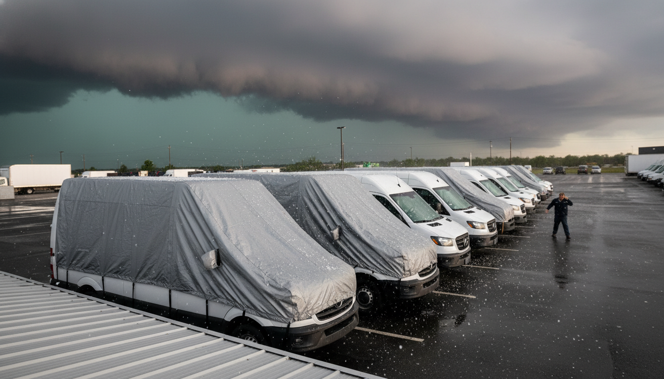 The Fleet Manager's Hail Math: When $800 Covers Beat $8,000 Claims