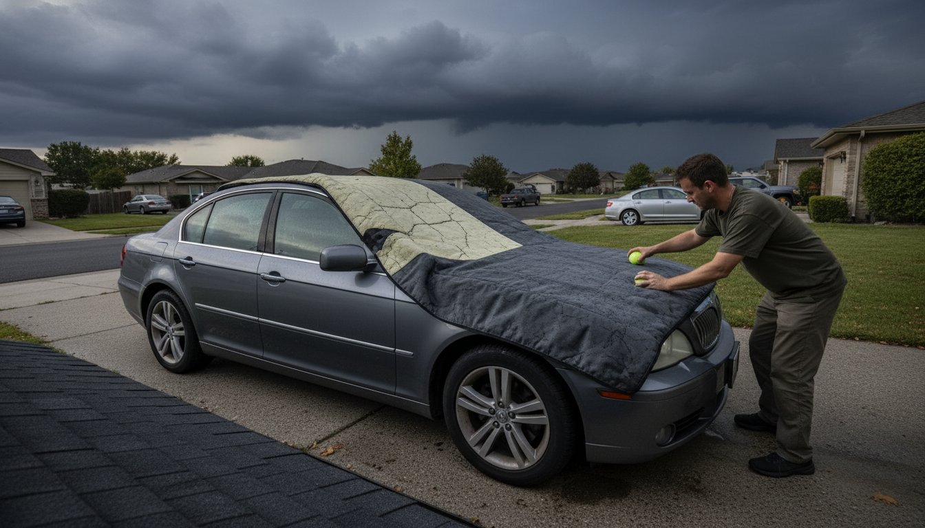The Tennis Ball Test: Why Your Hail Cover's Foam Might Be Protecting Half as Well as You Think