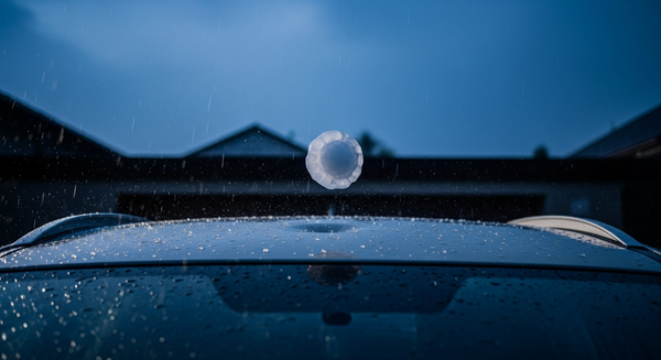 A Golf Ball of Ice Hits Your Car at 100 MPH. Here's What Actually Happens to the Cover Material.