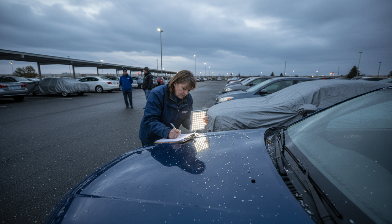 The Dent Count: How Insurance Adjusters Calculate Your Hail-Damaged Car's Value