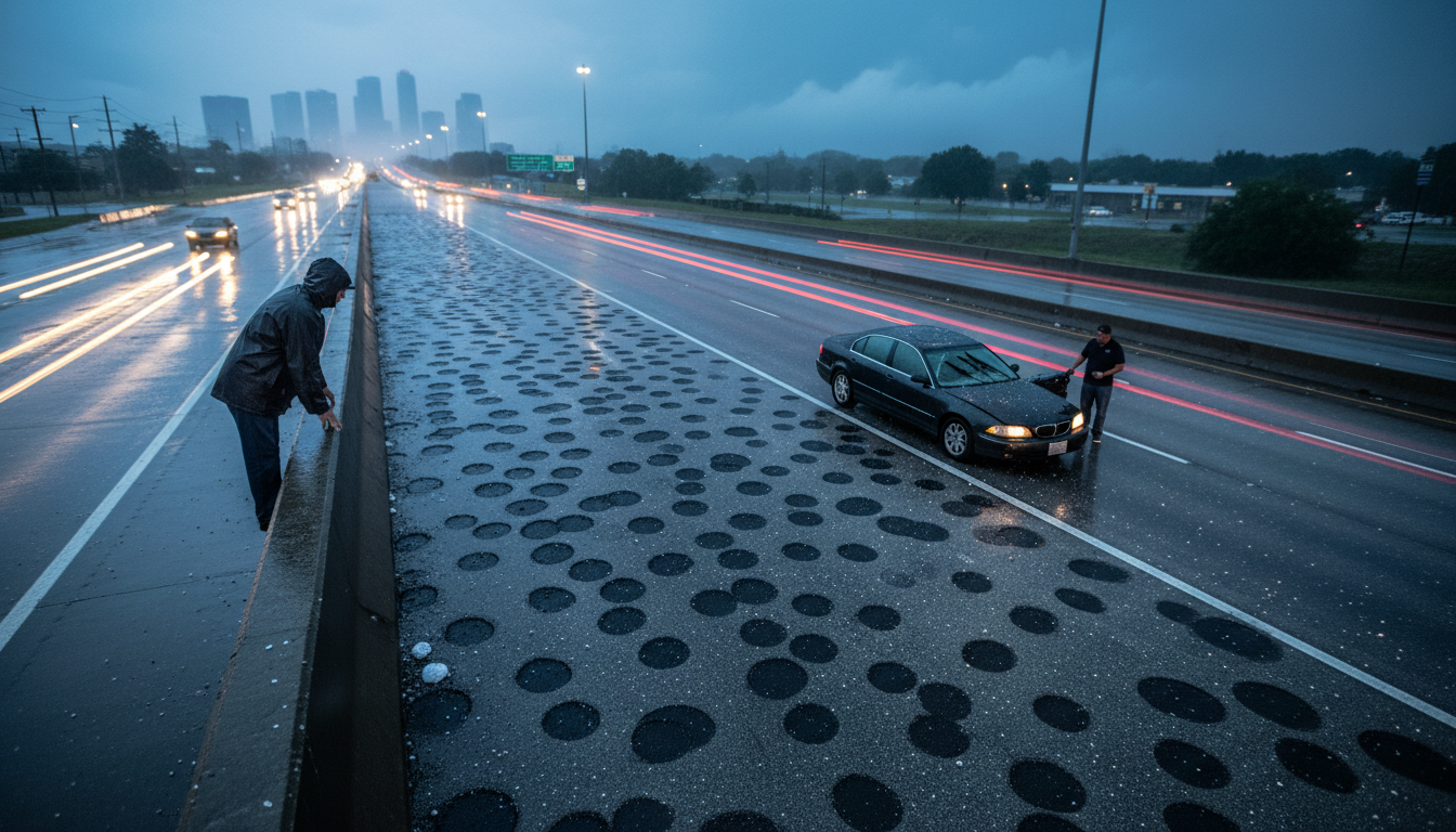 How to Read a Hail Damage Map After a Storm and Know If Your Car Was Actually Hit