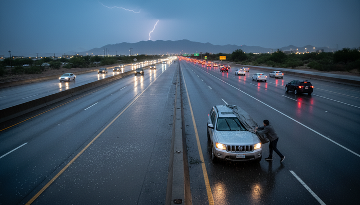 Phoenix Monsoon Hail: The Three Months When Desert Drivers Need to Worry About Ice From the Sky