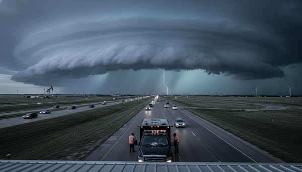 The I-44 Corridor: Why the Oklahoma City to Tulsa Commute Runs Through America's Hail Gauntlet