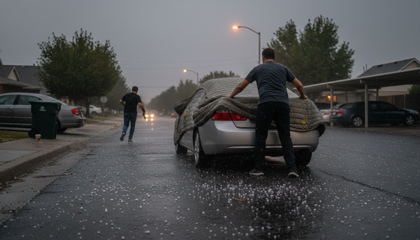Your Car Is Outside and Hail Is Forecast for Tonight: The 90-Minute Action Plan