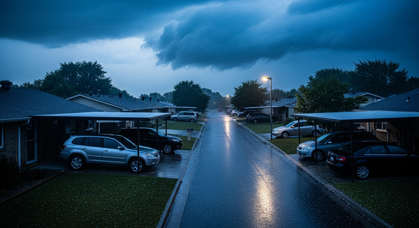 Nocturnal Supercells: Why Overnight Hail Events Produce Disproportionate Vehicle Damage