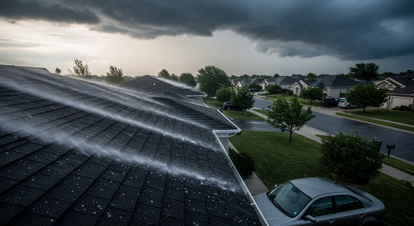 Why Wind-Driven Hail Causes Thousands More in Damage Than Vertical Hail