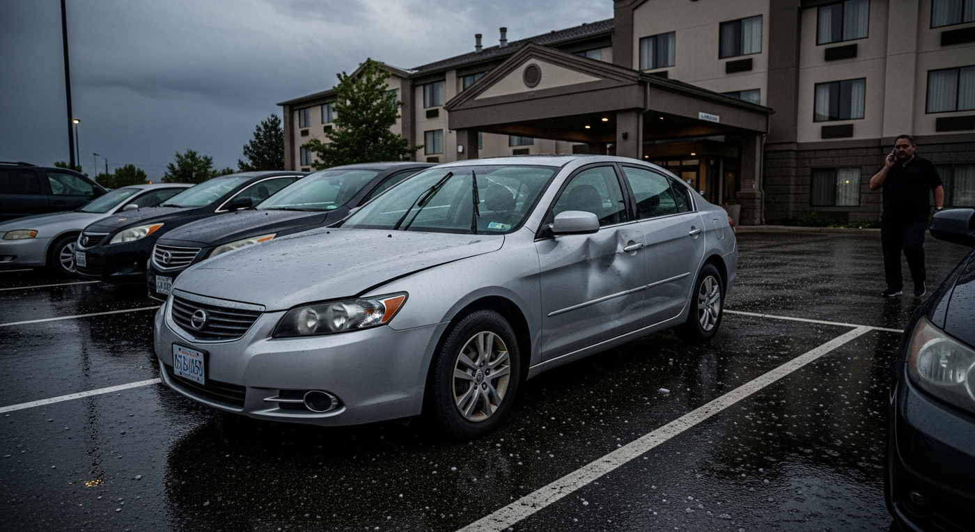 The Colorado Parking Lot Problem: What Summer Road Trippers Learn About Hail the Hard Way