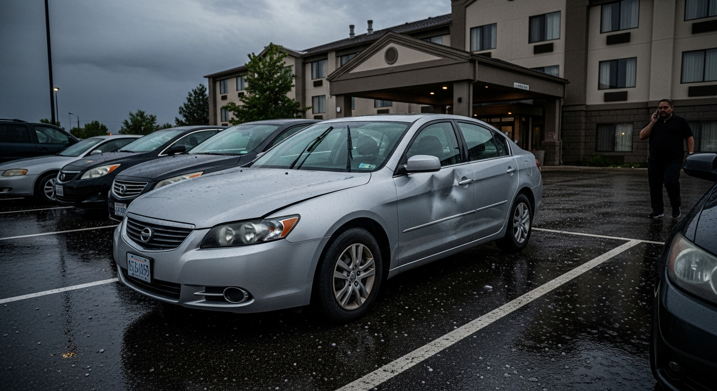 The Colorado Parking Lot Problem: What Summer Road Trippers Learn About Hail the Hard Way