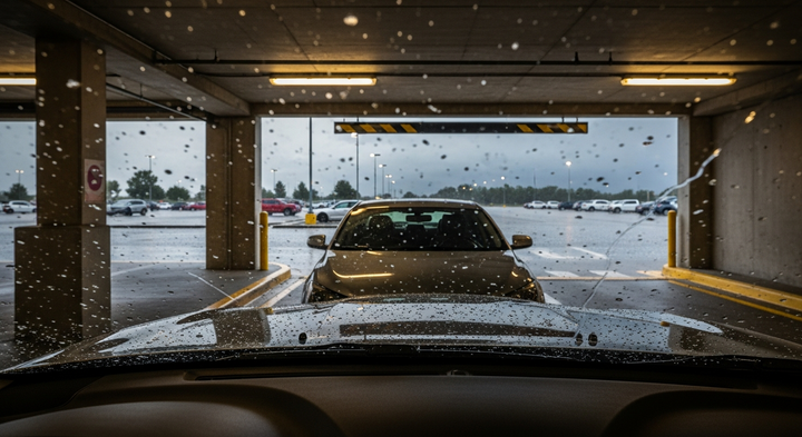 Should You Pay for Covered Parking at the Airport During Storm Season?