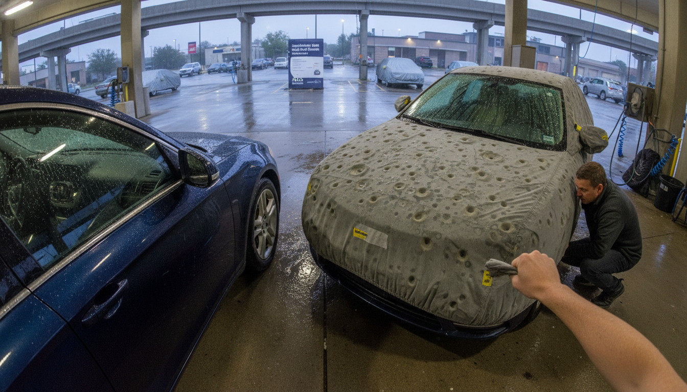 The 3-Second Foam Test That Tells You If Your Hail Cover Is Done