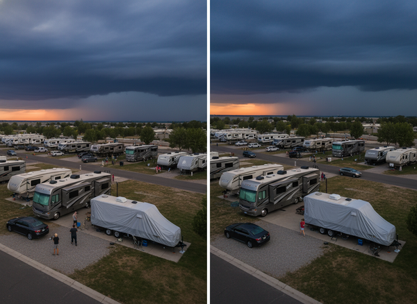 The 300-Square-Foot Problem: Why Your RV Needs a Hail Plan Before You Hit the Road