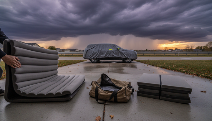 The Physics of Folding: Why Your Hail Cover's Winter Storage Method Determines Next Season's Protection