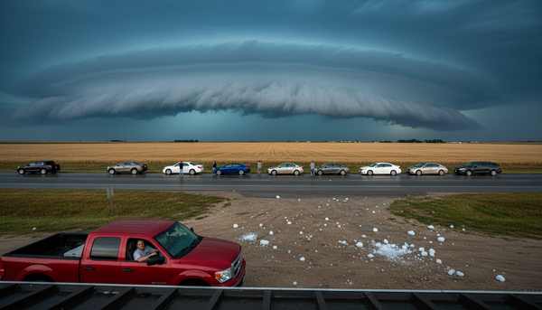 Kansas Hail Season Peaks When the Dryline Retreats: Why May and June Bring the Highest Risk