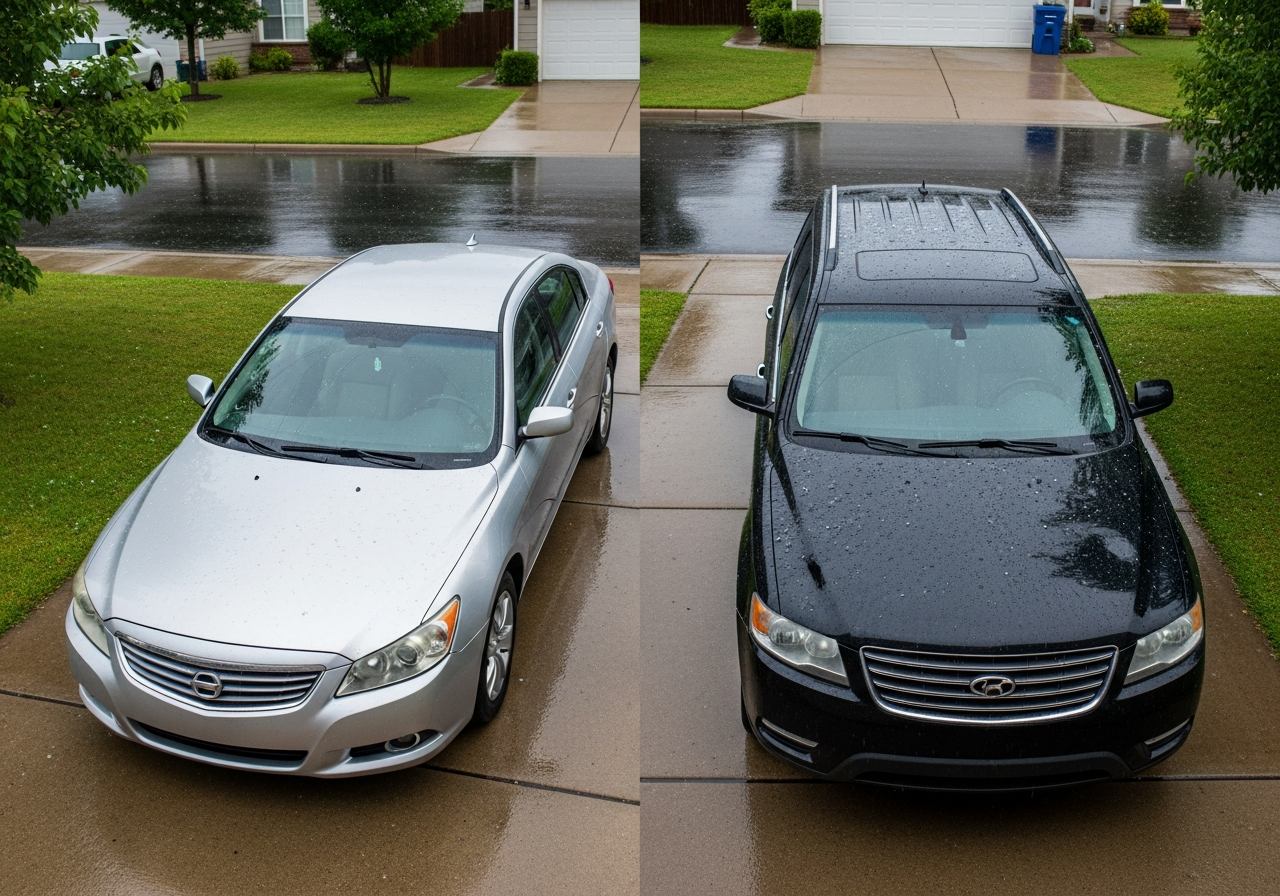 Why Your SUV Takes Hail Damage Differently Than Your Neighbor's Sedan