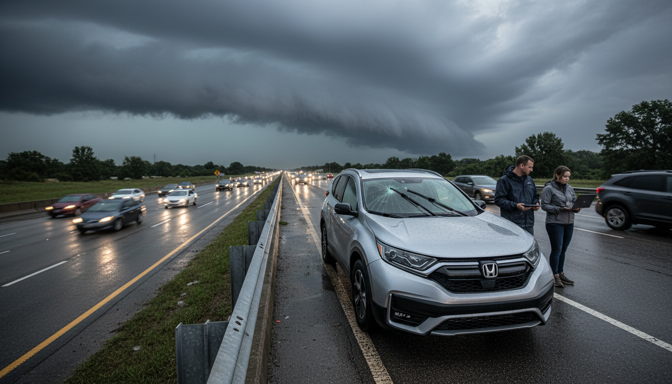 Your Insurance Company Just Totaled Your Hail-Damaged Car. Now What?