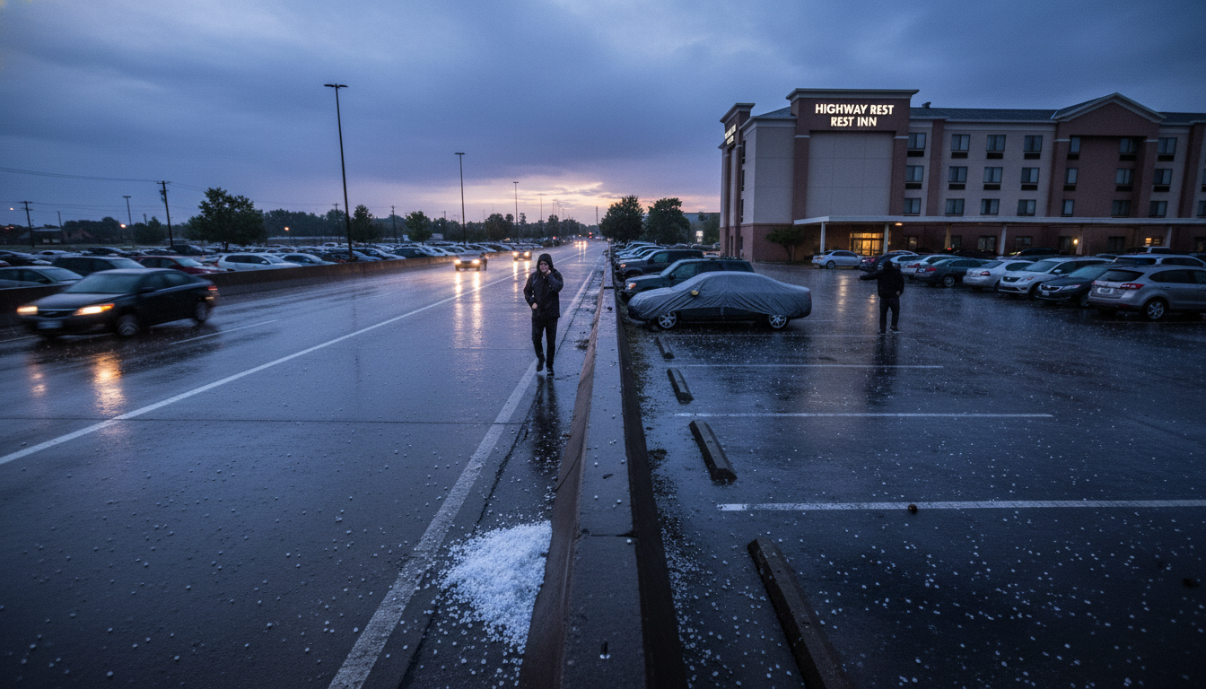 The Highway Hotel Hail Gamble: Why Your Parking Spot Matters More Than You Think