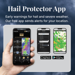 HailProtector system deploys in minutes - quick setup demonstration on driveway