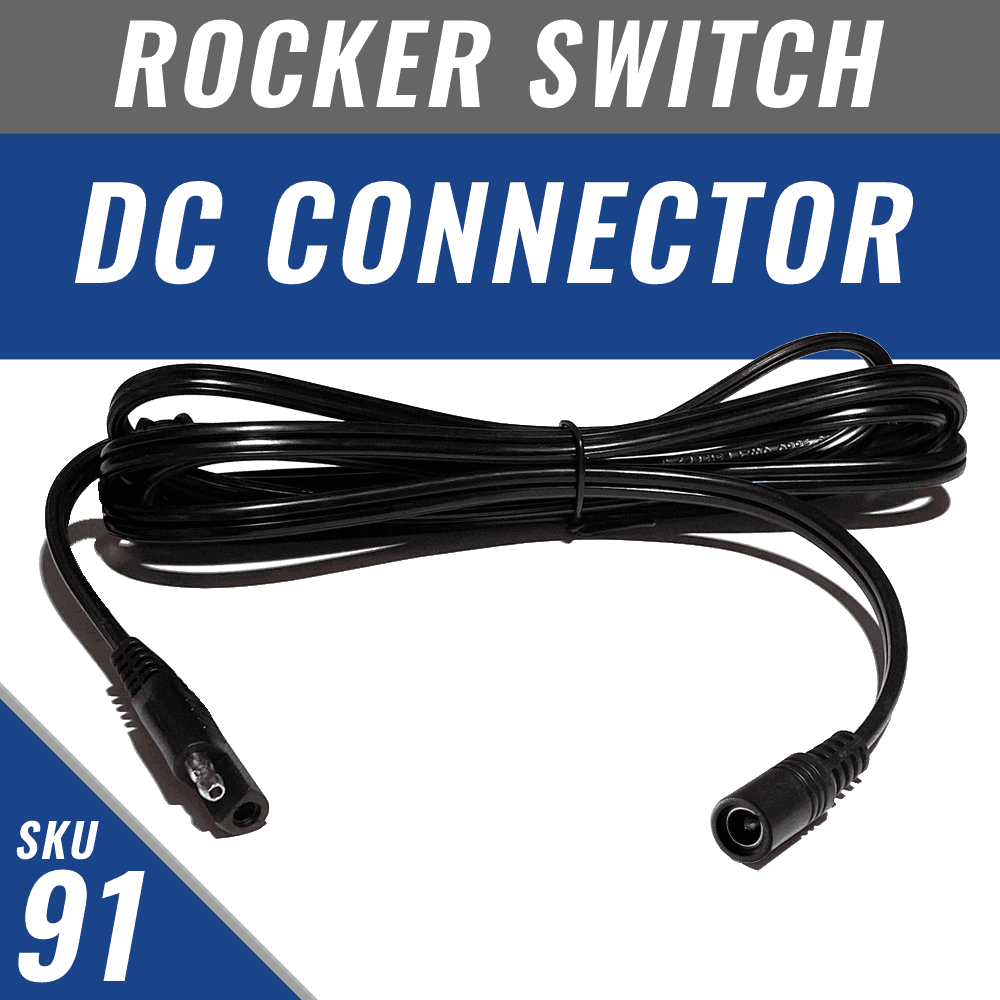 DC Connector for Rocker Switch – Hail Protector