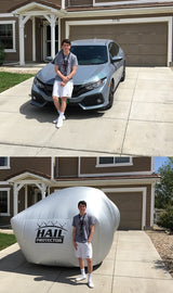 CAR1 BLACK HAIL PROTECTOR Car System (less than 176 inches)