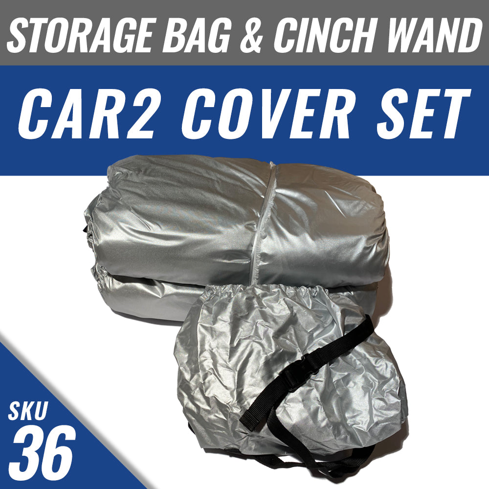 CAR2 Cover + Cover Storage Bag + Installed Cinch Wand