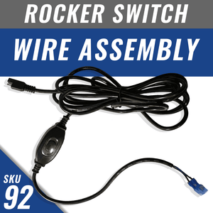 Rocker Switch Assembly (Attach to Blower Assembly)