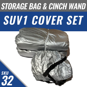 SUV1 Cover + Cover Storage Bag + Installed Cinch Wand