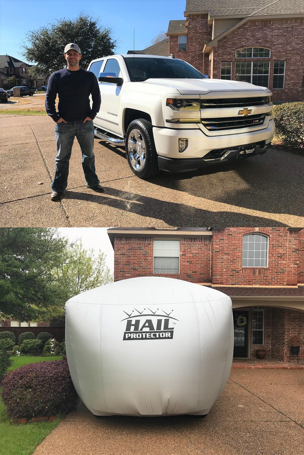 Portable HAIL PROTECTOR SUV2, Any Size Hail – Hail Protector